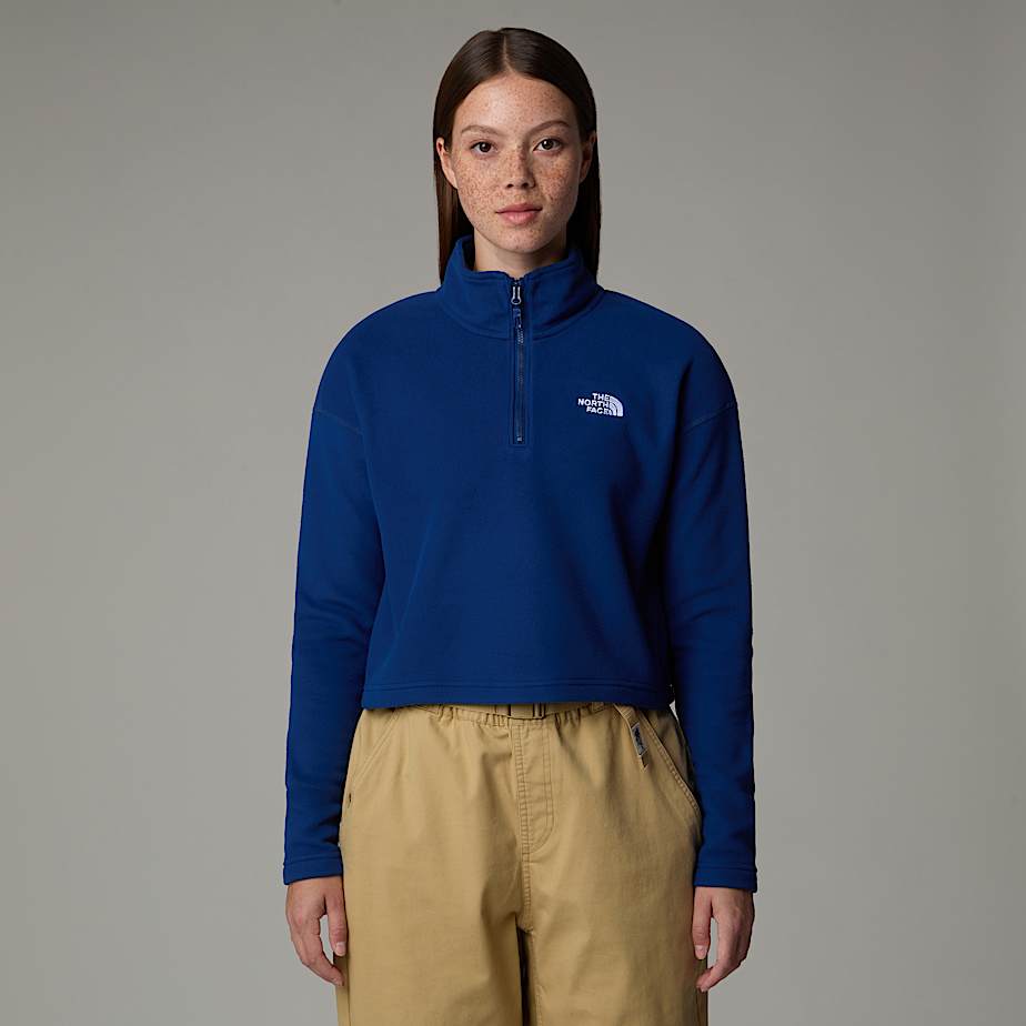 Women’s 100 Glacier Cropped 1/4 Zip Fleece - 3