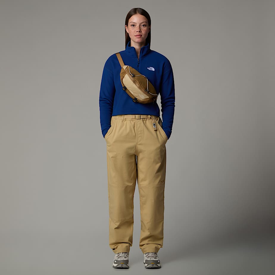 Women’s 100 Glacier Cropped 1/4 Zip Fleece - 4