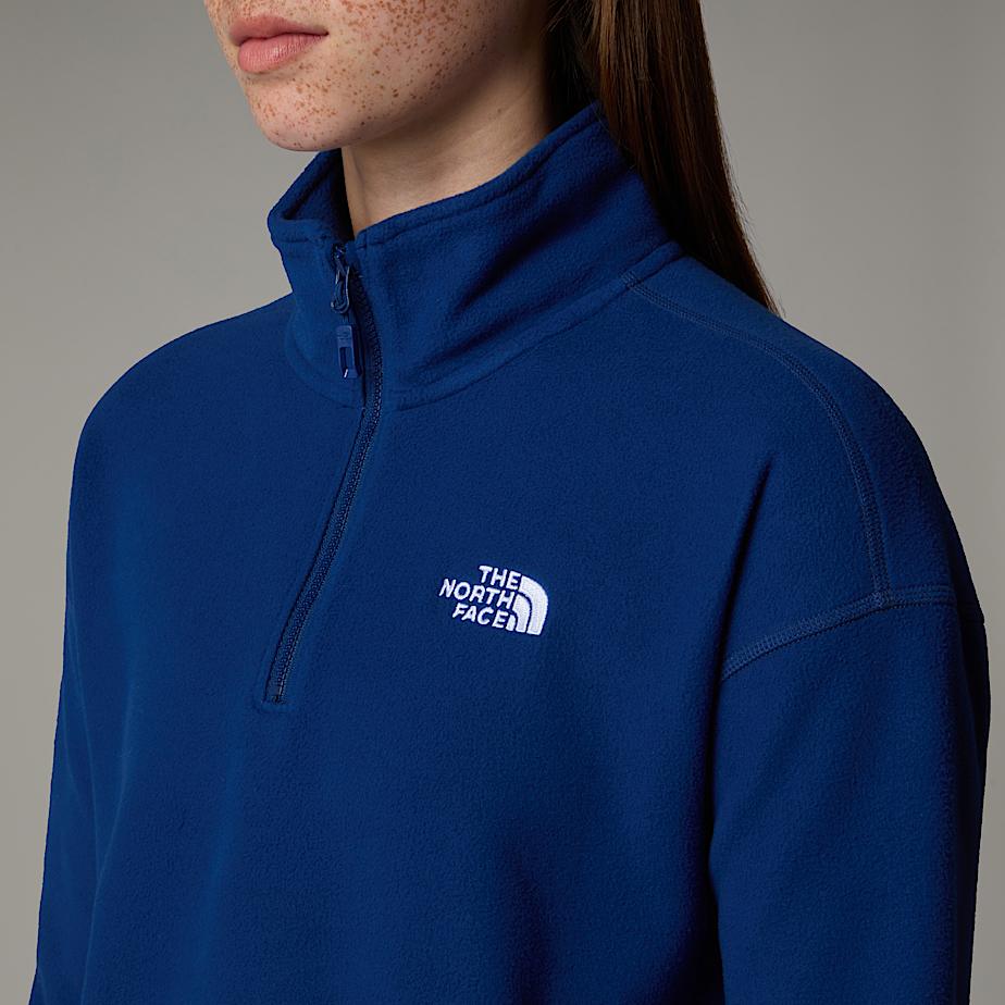Women’s 100 Glacier Cropped 1/4 Zip Fleece - 6