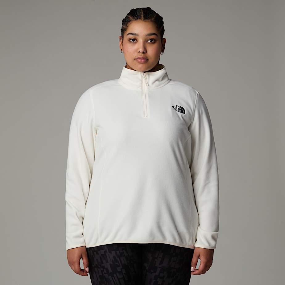 Women's Plus Size 100 Glacier 1/4 Zip Fleece - 3