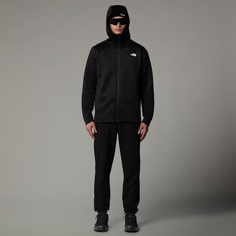 Men's Vertical Thermal Full-Zip Hooded Jacket - 4