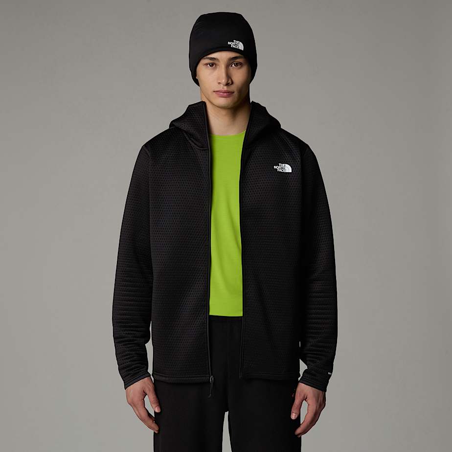 Men's Vertical Thermal Full-Zip Hooded Jacket - 6