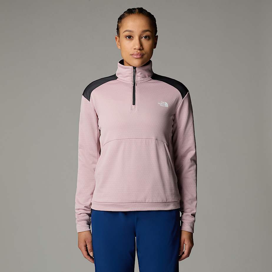 Kikash Sweatshirt mit-1/4-langem RV für Damen - 3