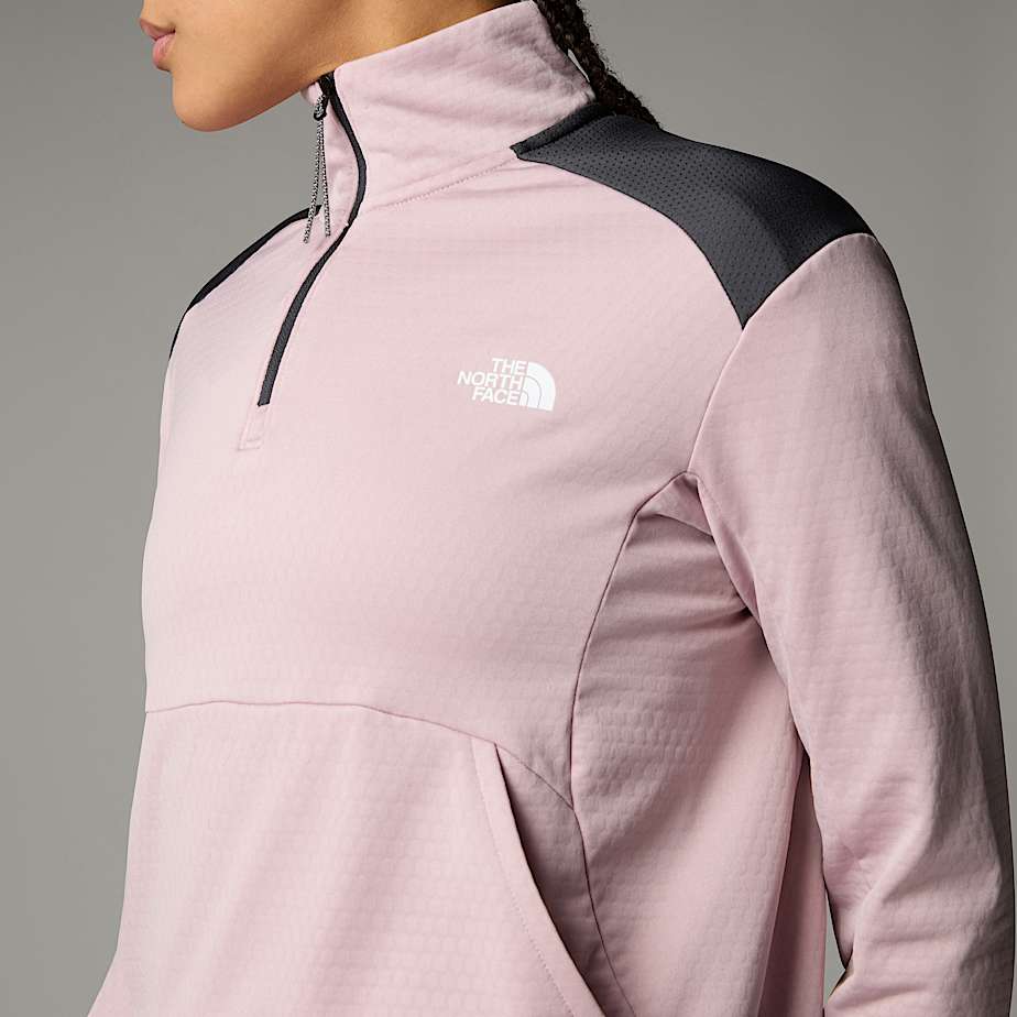 Kikash Sweatshirt mit-1/4-langem RV für Damen - 6