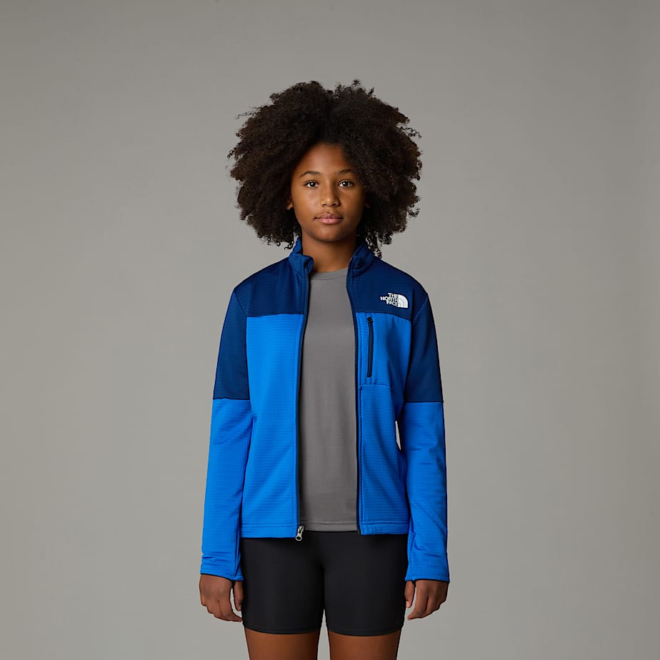 Hike Midlayer-Jacke mit durchgehendem RV für Jugendliche - 11