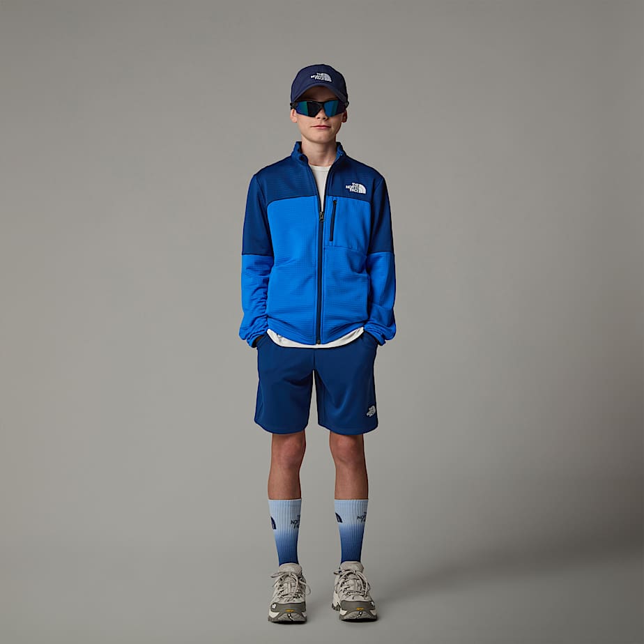 Hike Midlayer-Jacke mit durchgehendem RV für Jugendliche - 4