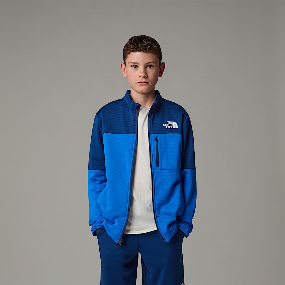 Hike Midlayer-Jacke mit durchgehendem RV für Jugendliche - 6