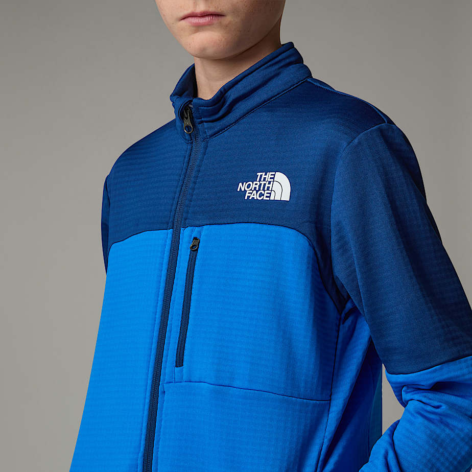 Hike Midlayer-Jacke mit durchgehendem RV für Jugendliche - 7