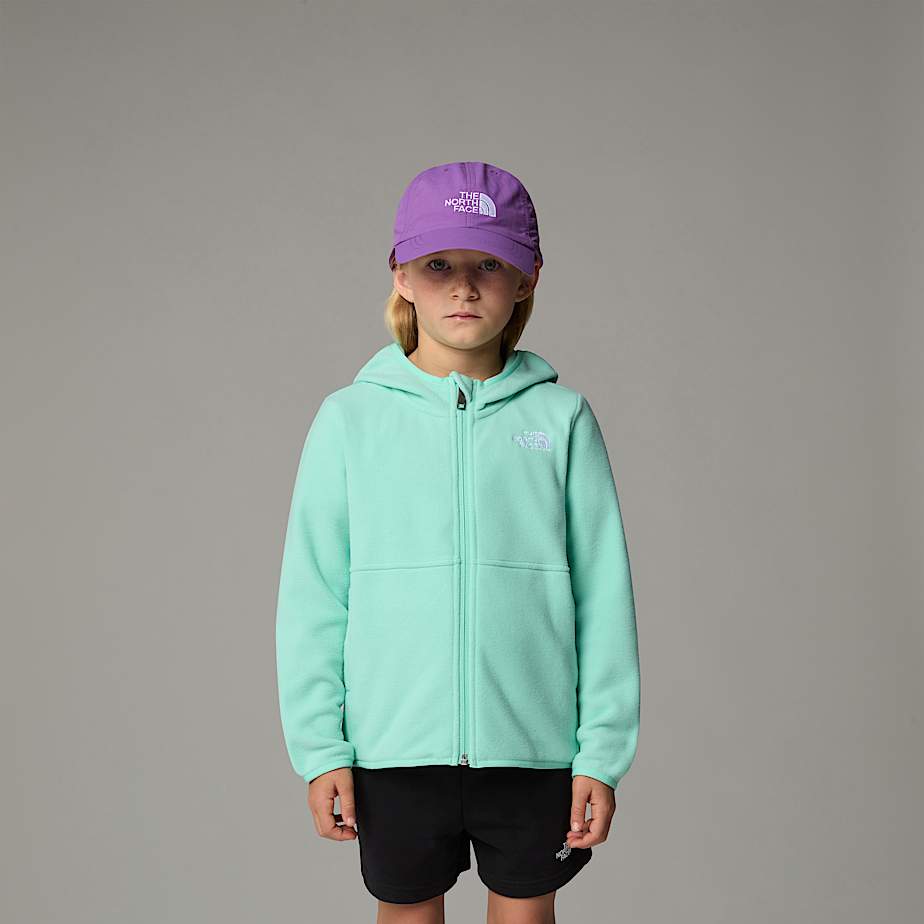Giacca in pile con cappuccio e cerniera integrale Glacier da bambini - 9
