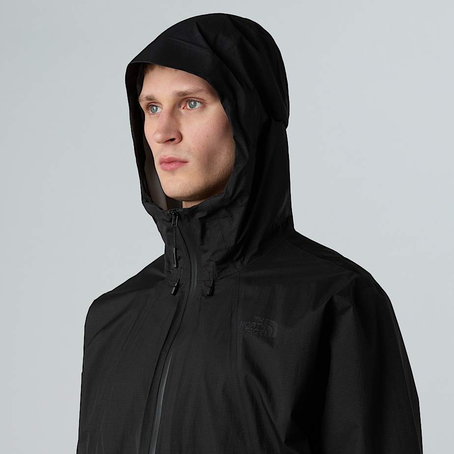 Klein verpackbare Regenjacke für Herren