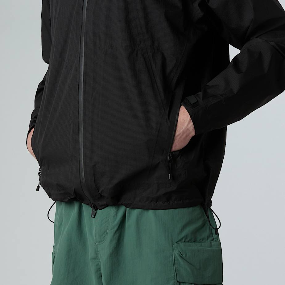 Klein verpackbare Regenjacke für Herren