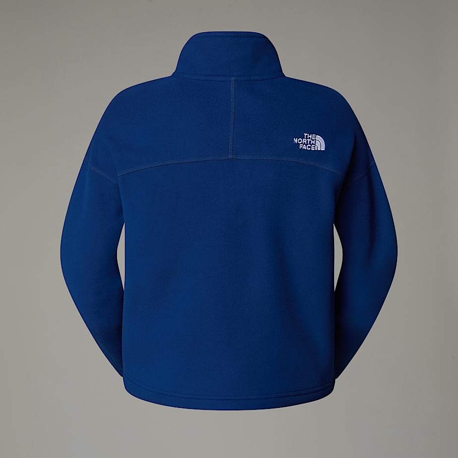 Women’s 100 Glacier Cropped 1/4 Zip Fleece - 2