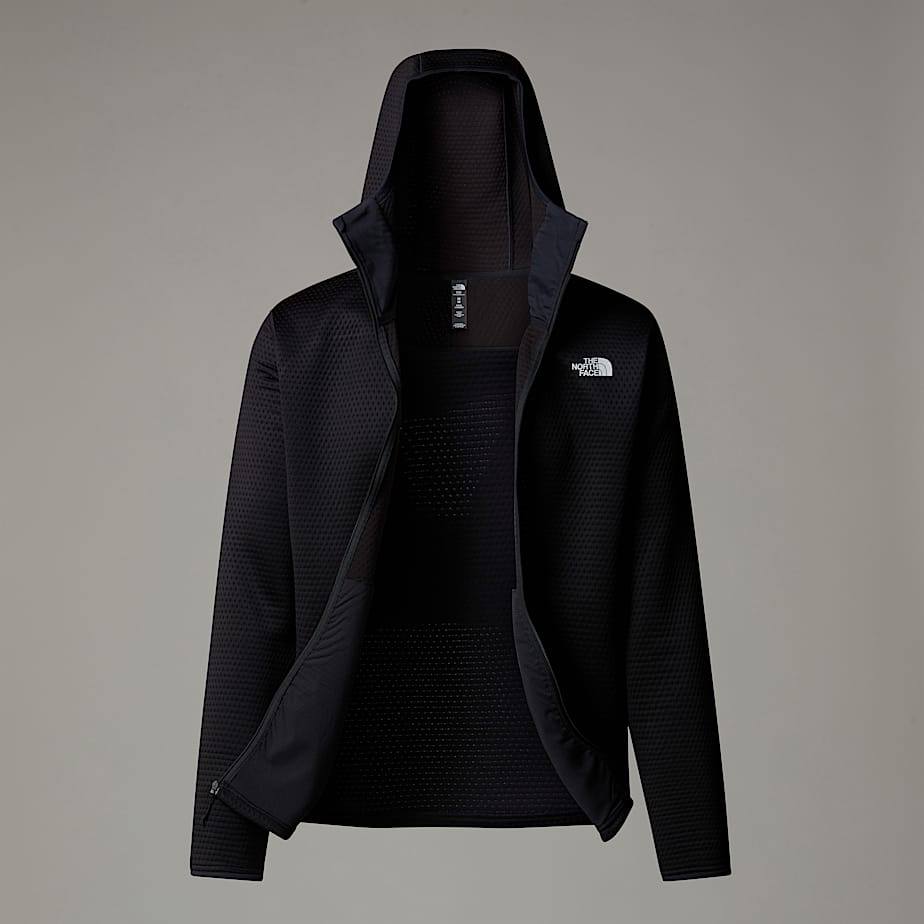 Men's Vertical Thermal Full-Zip Hooded Jacket - 11