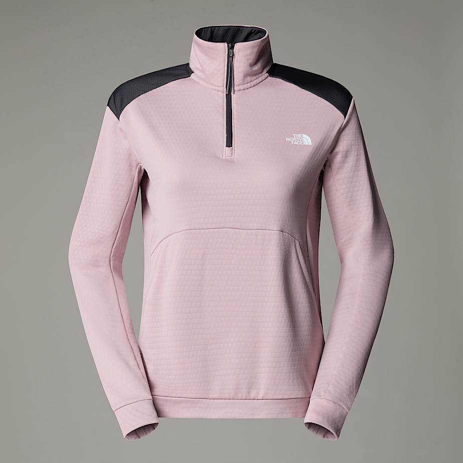 Kikash Sweatshirt mit-1/4-langem RV für Damen - 1