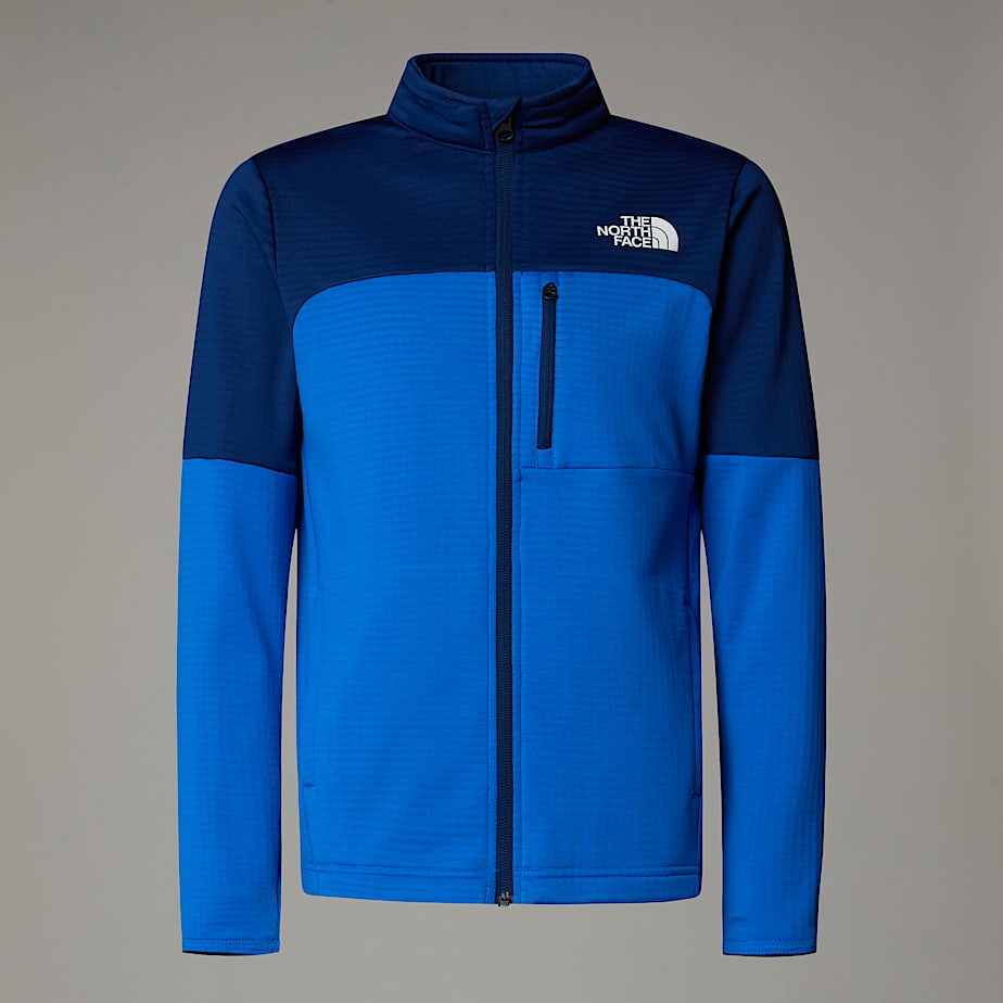 Hike Midlayer-Jacke mit durchgehendem RV für Jugendliche - 1