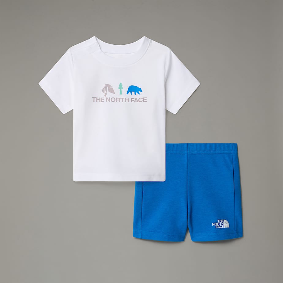 Conjunto de verano de algodón para bebé - 1