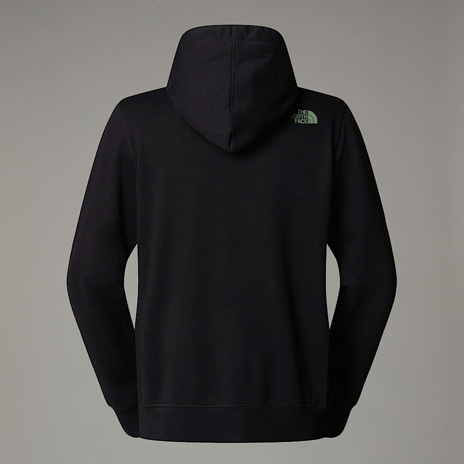 Sudadera con capucha y estampado gráfico Outdoor para hombre - 2