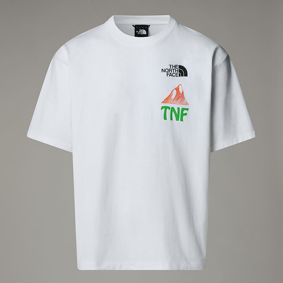 Tシャツ・カットソー THE NORTH FACE Men T-shirt Beige NF0A8C2T QLI1 The North Face Nature Men's Relaxed T-Shirt Brown