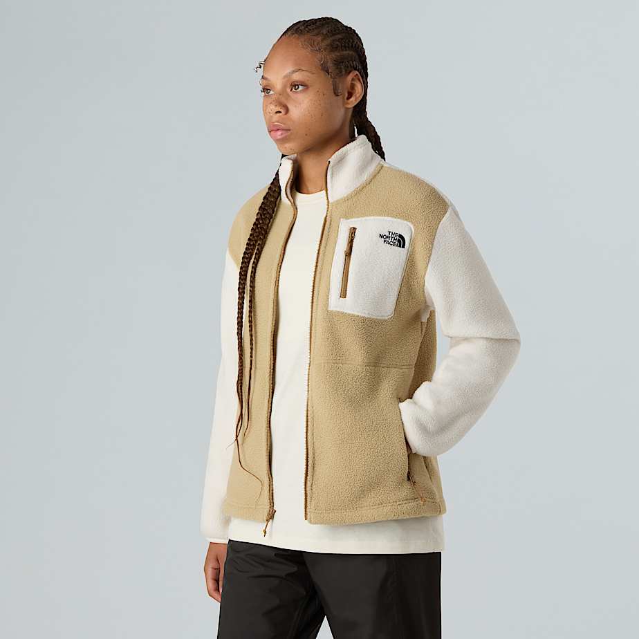 Yumiori Fleecejacke mit durchgehendem RV für Damen - 4