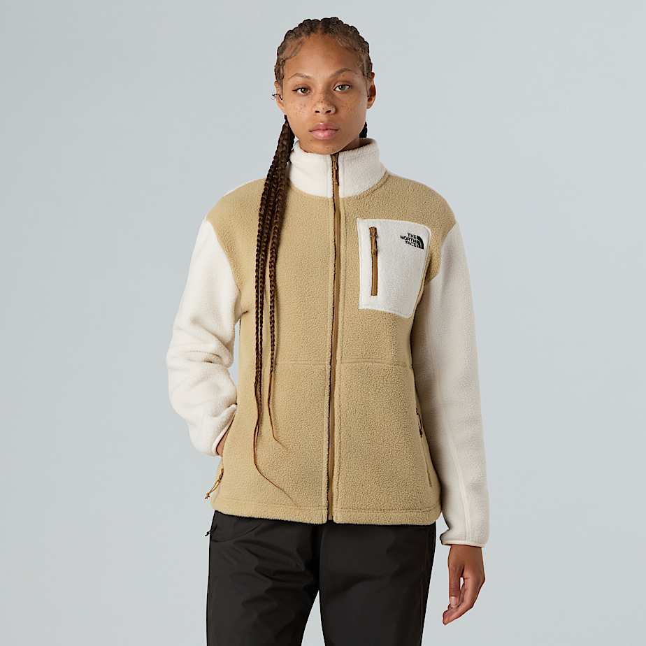 Yumiori Fleecejacke mit durchgehendem RV für Damen - 1