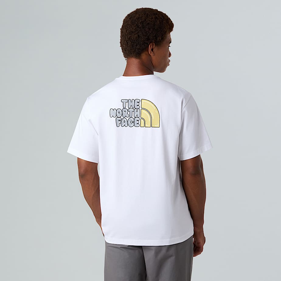T-shirt décontracté Bubble Logo unisexe - 3