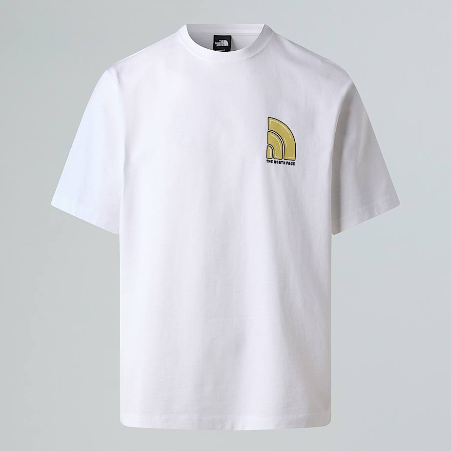 T-shirt décontracté Bubble Logo unisexe - 1