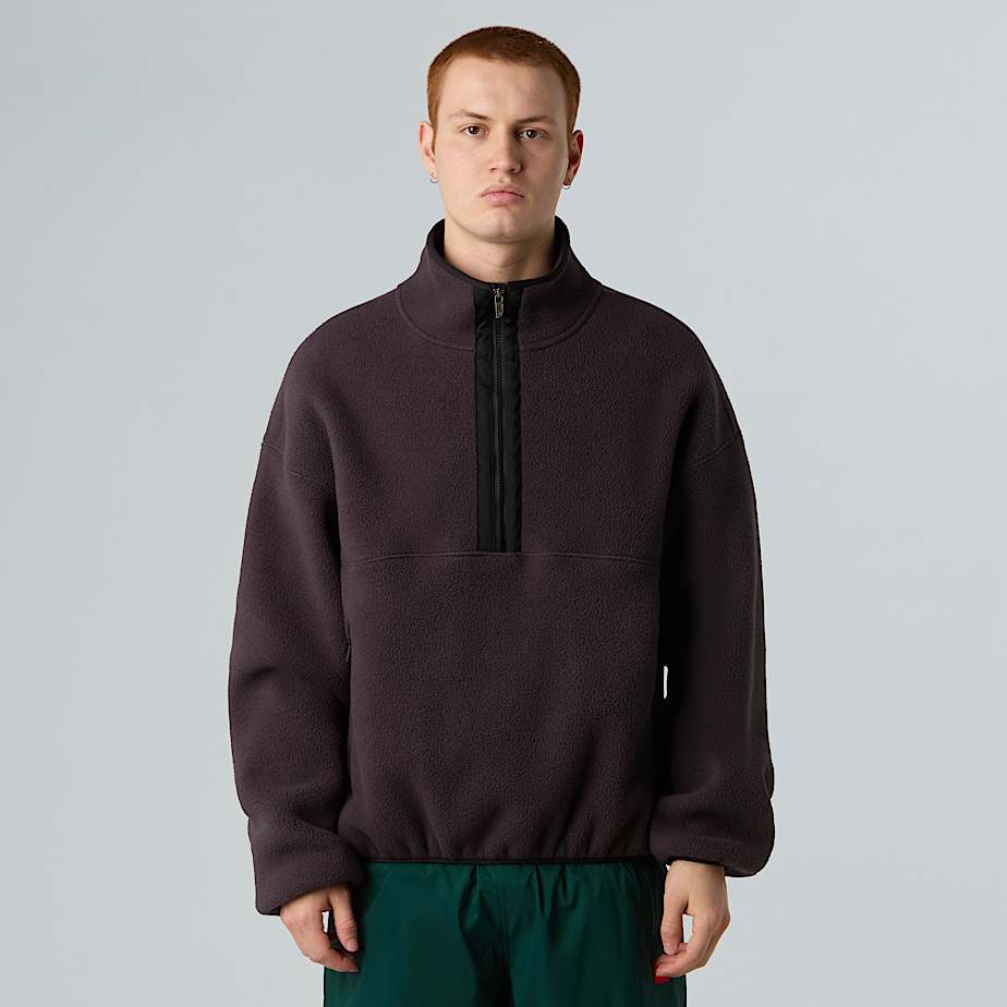 Red Box-fleece met halve rits voor heren - 1
