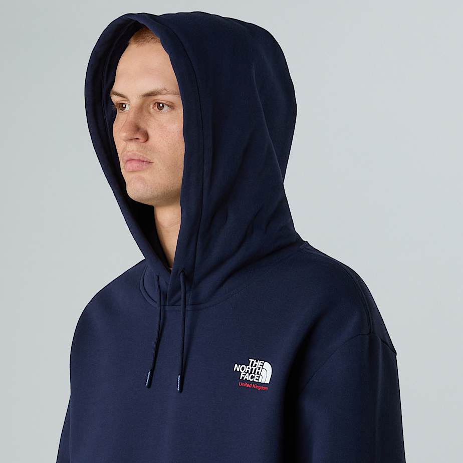 Uniseks UK Relaxed-hoodie - 6