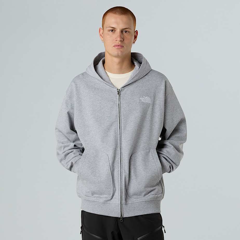 Unisex Oversized Full-Zip Hoodie - 3
