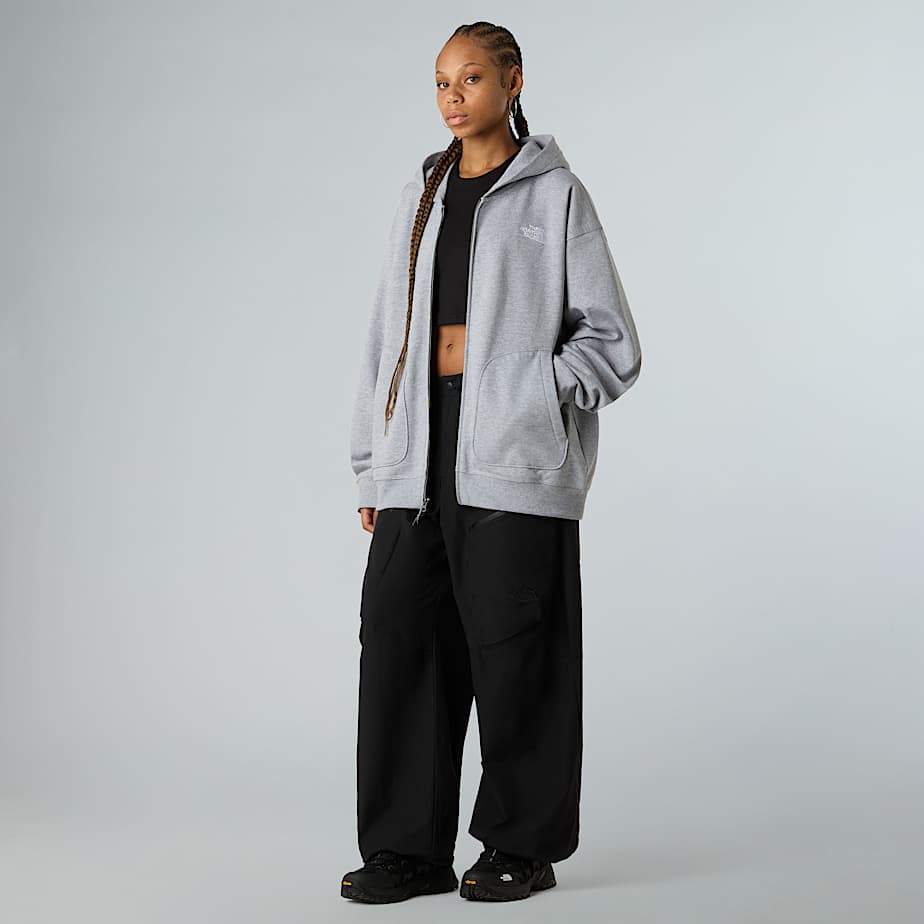 Unisex Oversized Full-Zip Hoodie - 10