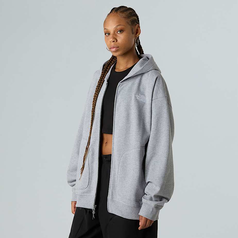 Unisex Oversized Full-Zip Hoodie - 12