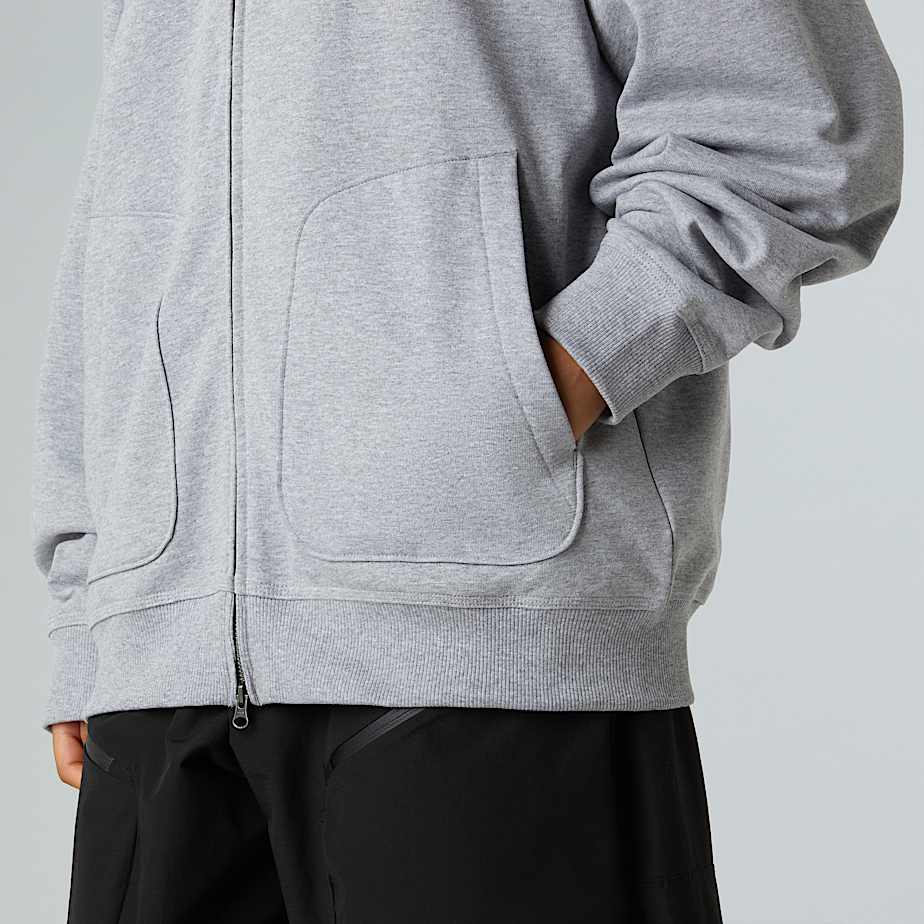 Unisex Oversized Full-Zip Hoodie - 14