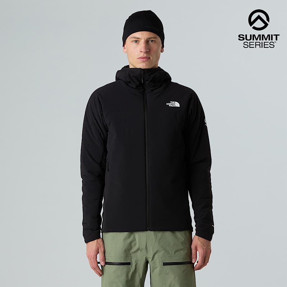 Sudadera con capucha de capa intermedia híbrida Summit Casaval para hombre - 1
