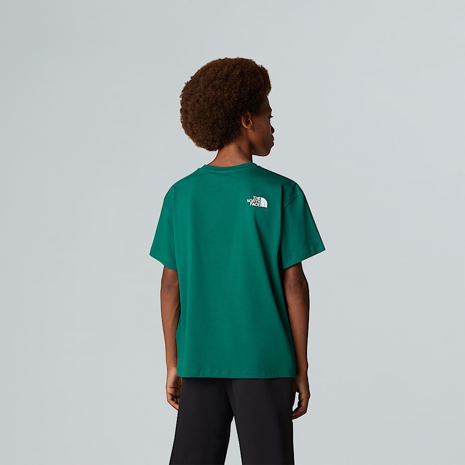 Varsity Graphic Oversized t-shirt til unge - 3