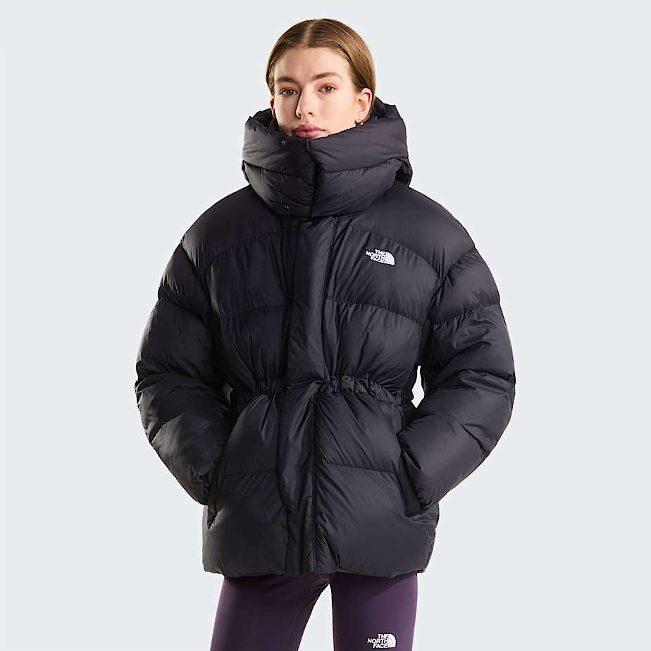 The North Face Oversized Pufferjack Voor Dames Tnf Black female