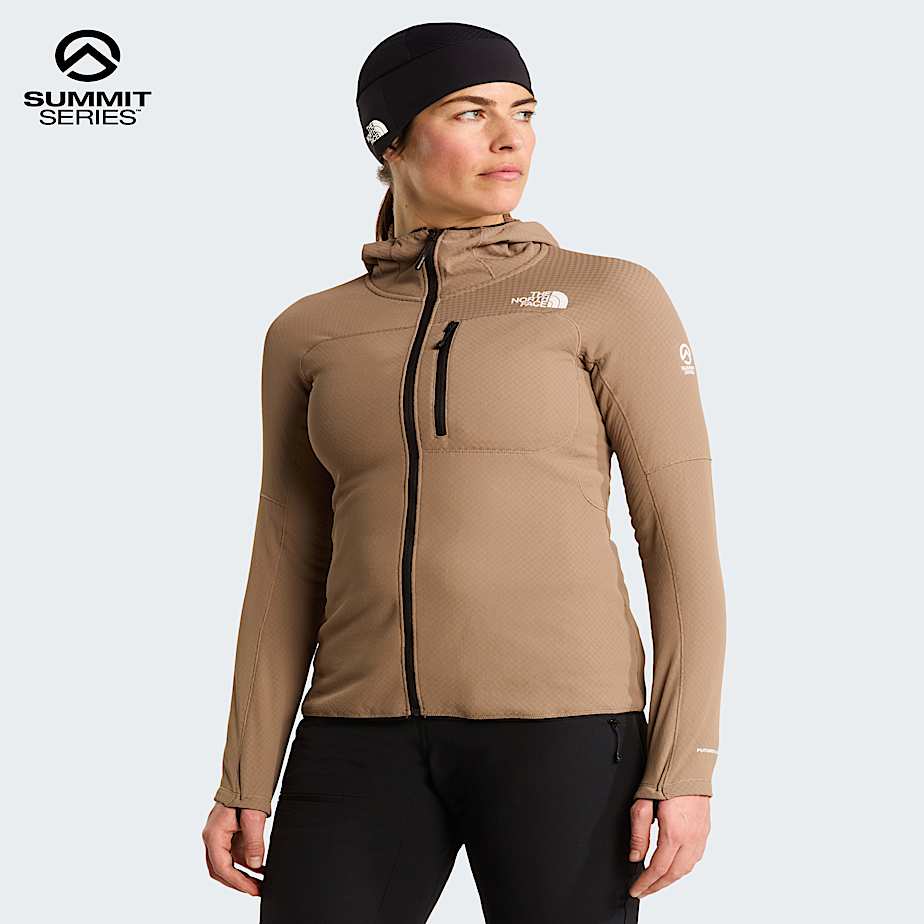 The North Face Summit Futurefleece™ Jas Met Capuchon Voor Dames Garnet female