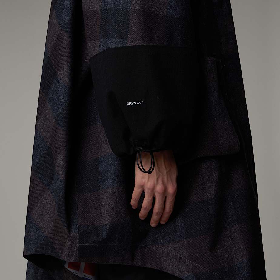 Poncho coat with hood cheap