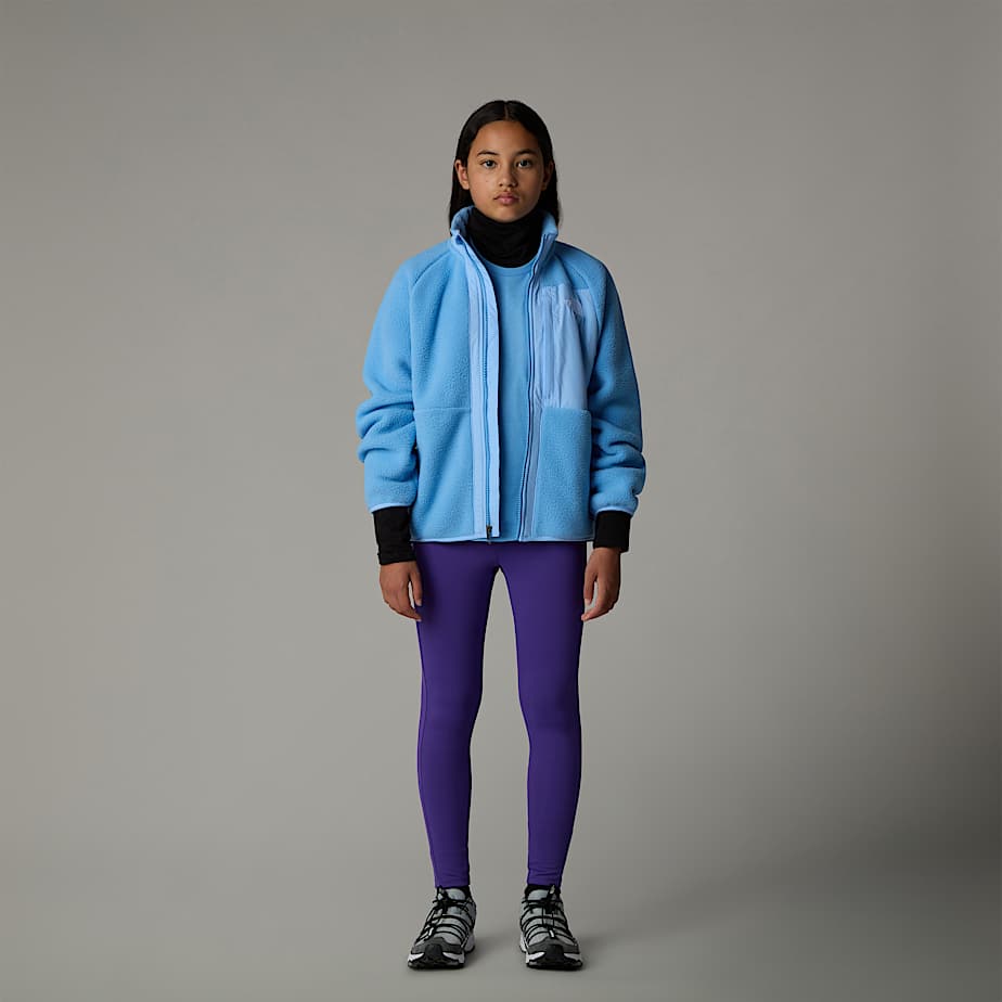 Girls north face fleece jacket 2025