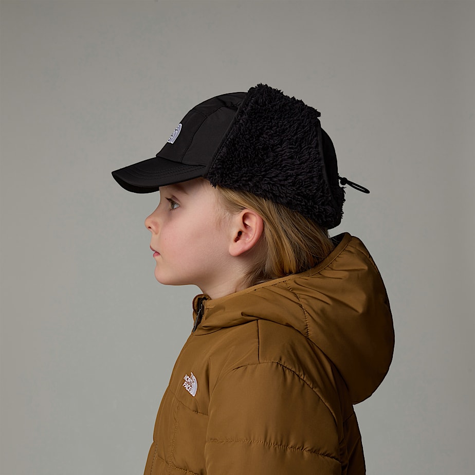 Childrens trapper hat top