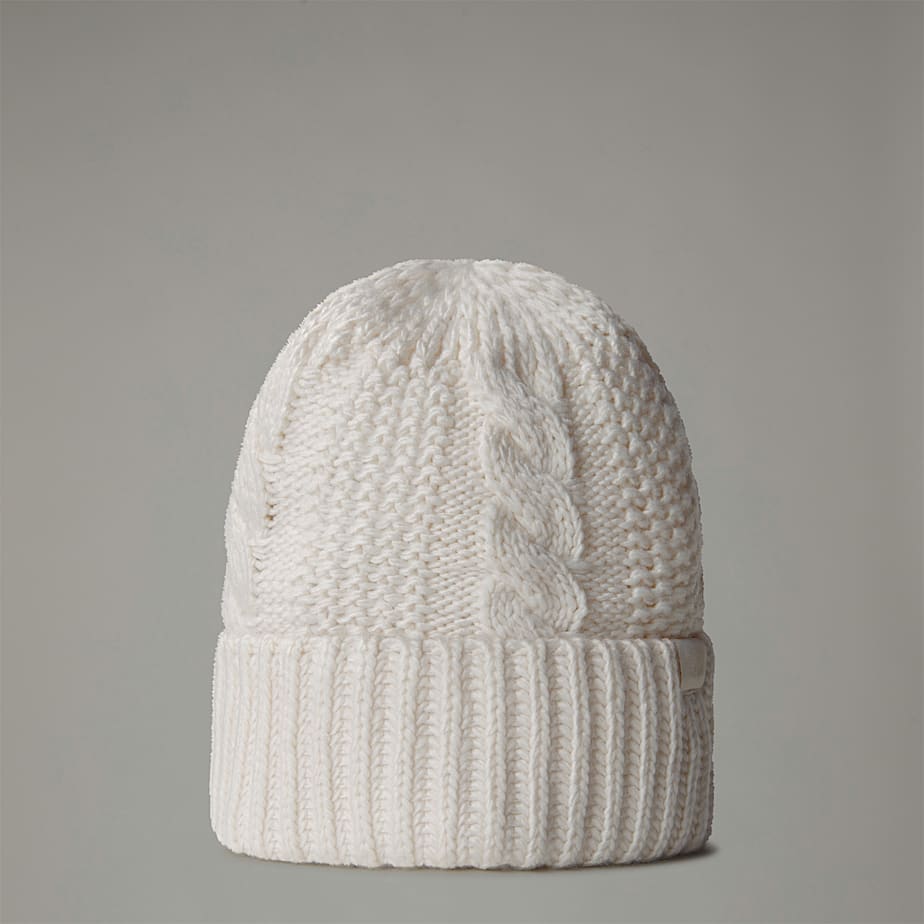 The north face beanie white sale