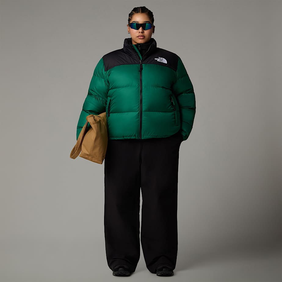 Size north face nuptse deals