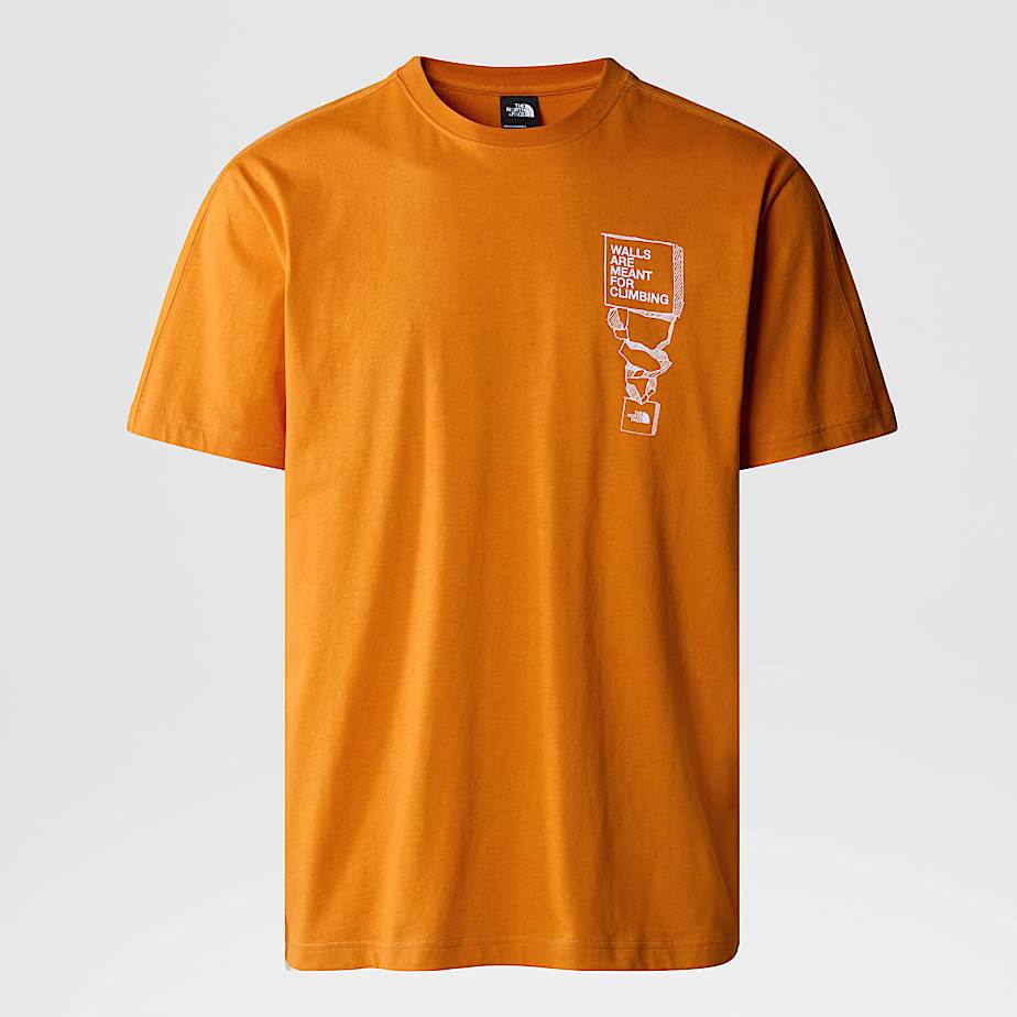 North face t shirt orange store