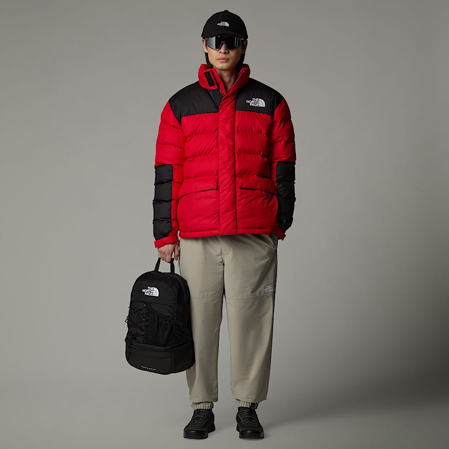 Red mens north face jacket discount