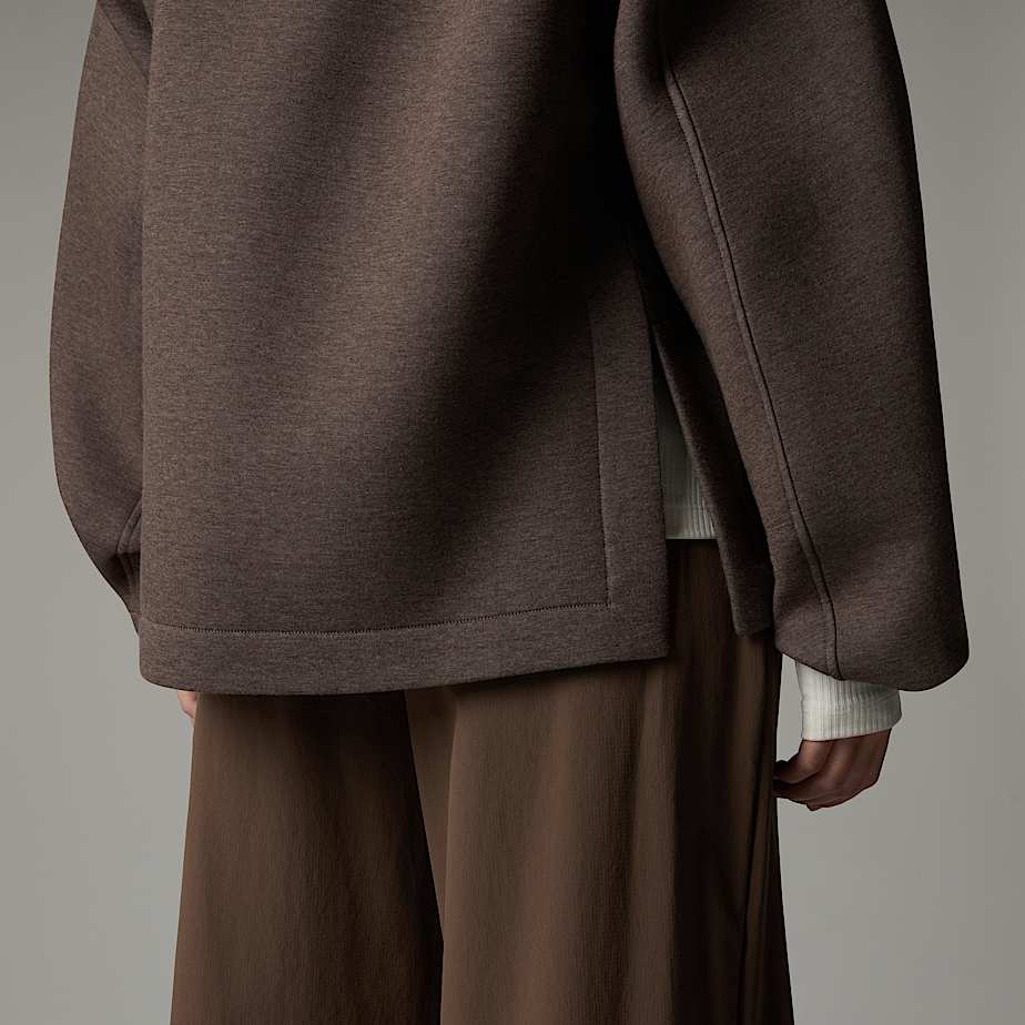 The north face women's extra long relaxed hoodie outlet