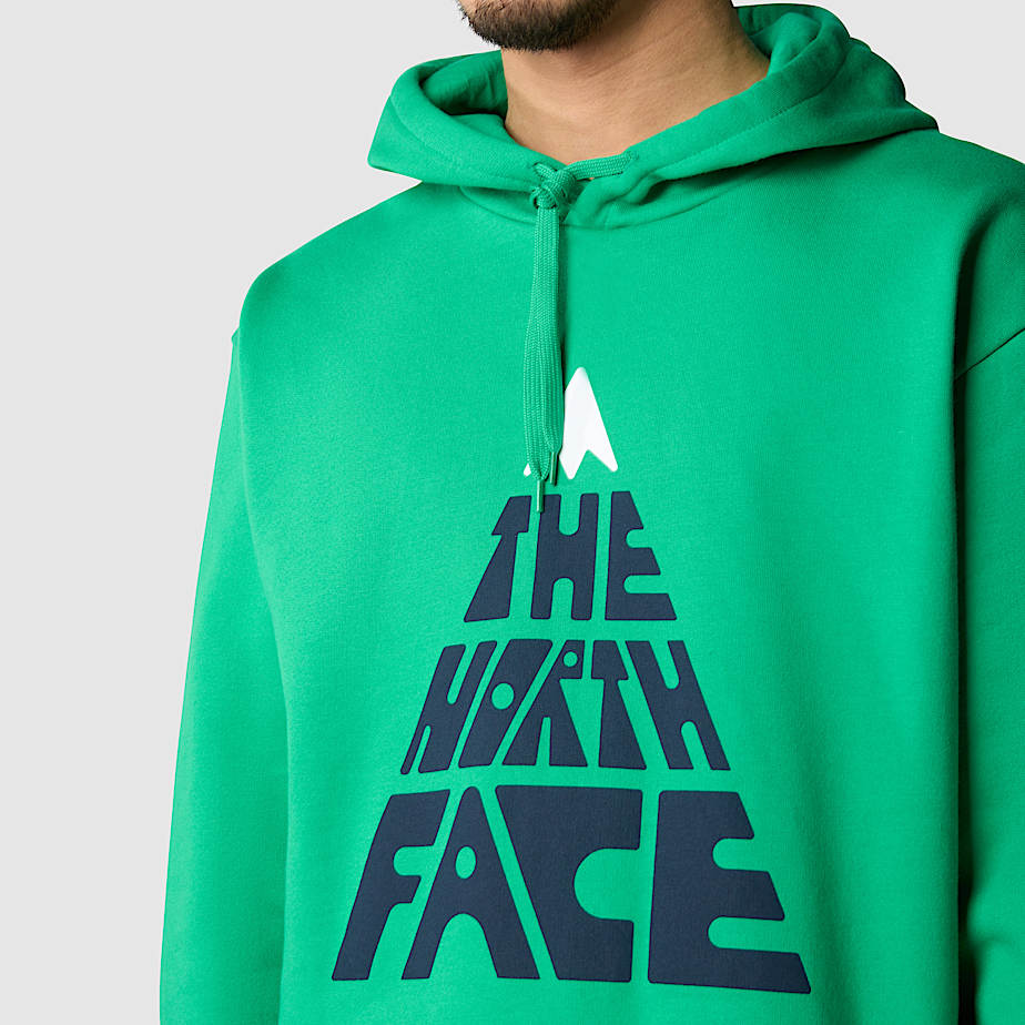 The north face mountain sweatshirt hooded vest 2025