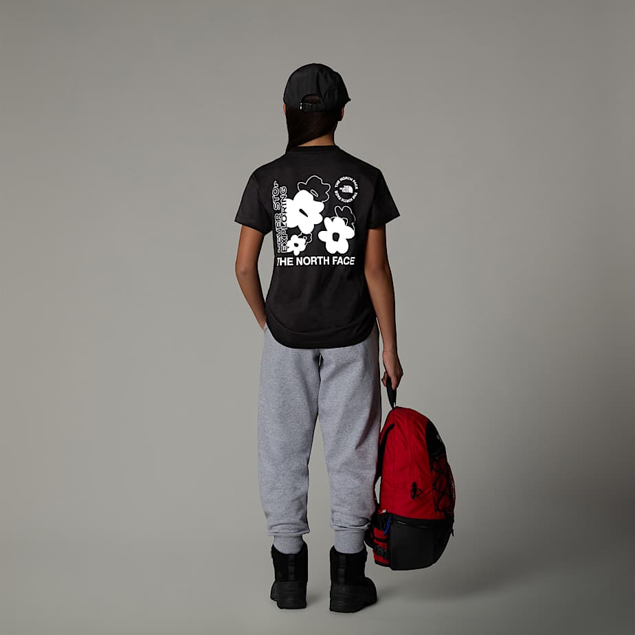 Girls Flower Graphic Relaxed T Shirt The North Face DK