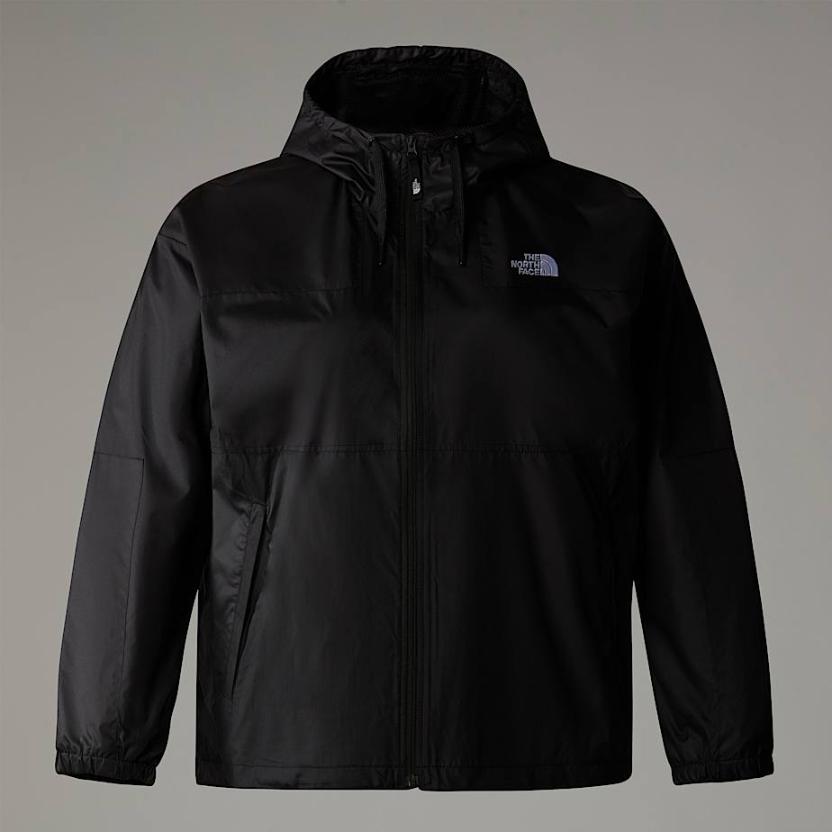Womens plus windbreaker top
