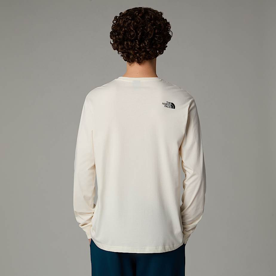 Vasity T shirt met lange mouwen en print voor heren The North Face BE