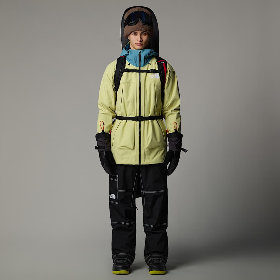 The north face white ski jacket sale