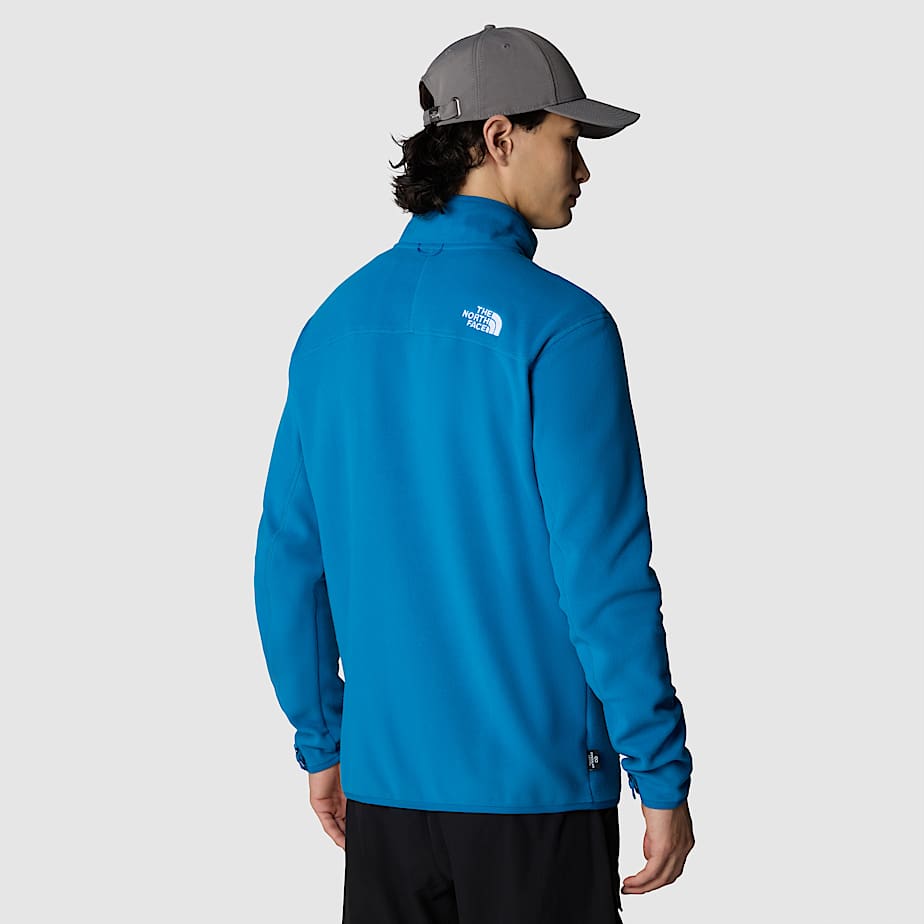 Men s 100 Glacier Full Zip Fleece The North Face UK